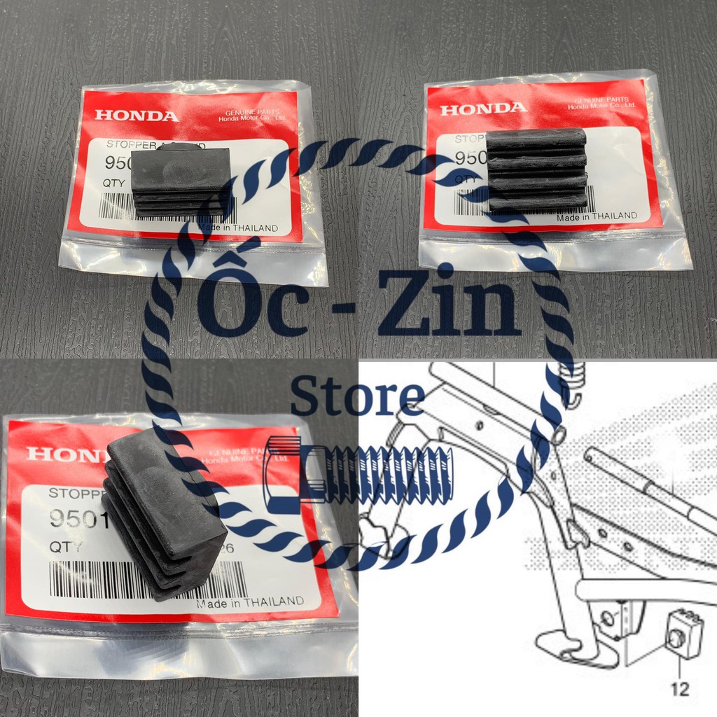 Cao su chân chống đứng Click / Vario