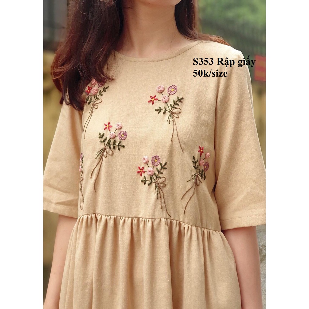RẬP GIẤY S353 RẬP ĐẦM BABY DOLL (KHÔNG PHẢI BÁN QUẦN ÁO)