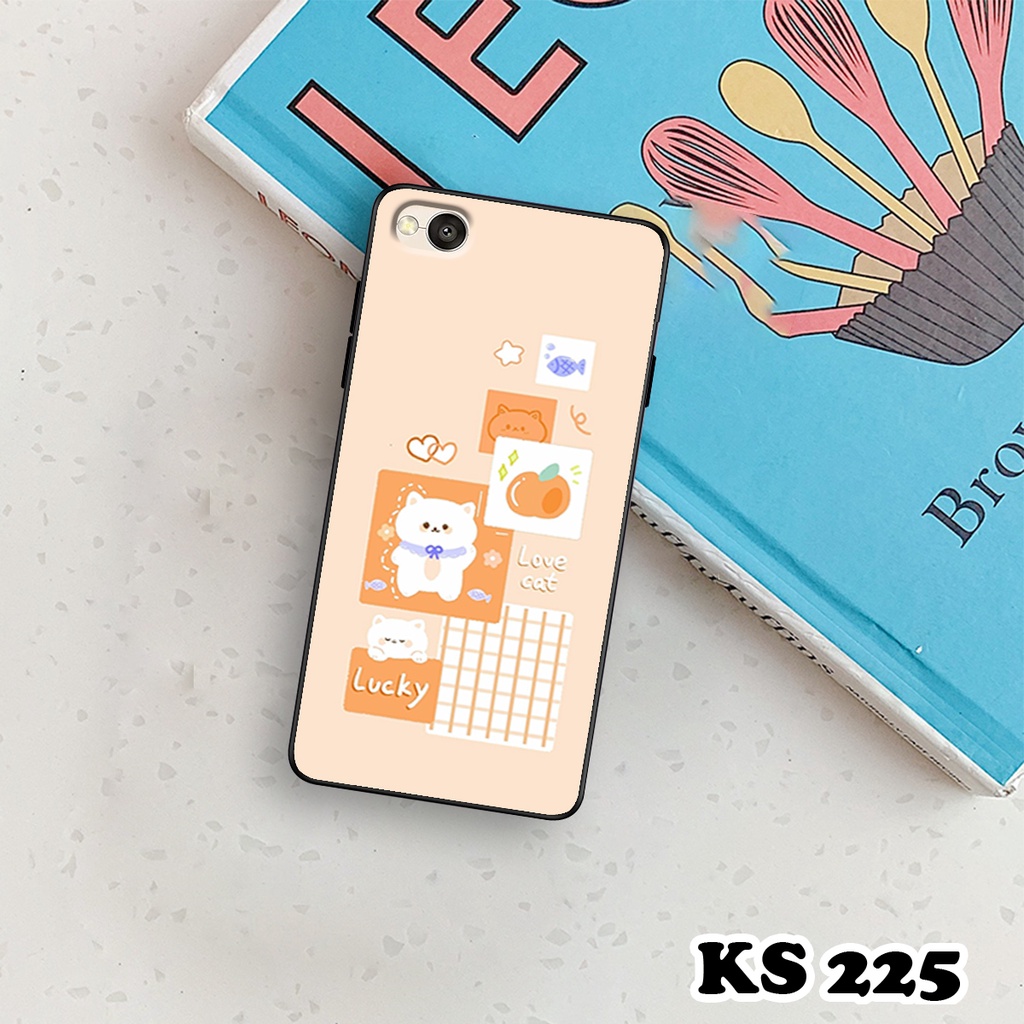 Ốp lưng Xiaomi Redmi 4 - Redmi 4A - Redmi 4X - Ốp in hình thỏ con dễ thương - Lưng nhám Viền  TPU cao cấp