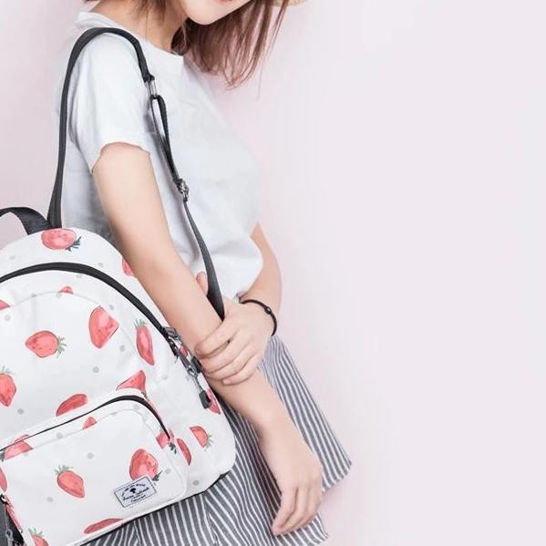 ☆ Ba lô MINI màu đen trơn thời trang ❋