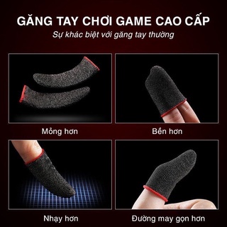 Bao Tay Chơi Game freefire , Pubg, Liên Quân Găng tay chơi game Chống Mồ Hôi, Siêu Nhạy, Co Giãn Cực Tốt Bằng Sợi Carbon