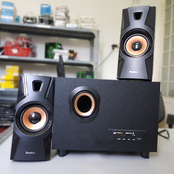 Loa vi tính 2.1 kiêm Bluetooth USB thẻ nhớ Bosston T3500-BT 20W -