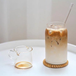 Set ly thuỷ tinh kèm ống hút 120-350ml