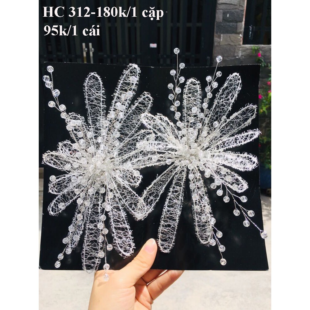 Phụ kiện cưới, hoa cài cô dâu(HC 312)