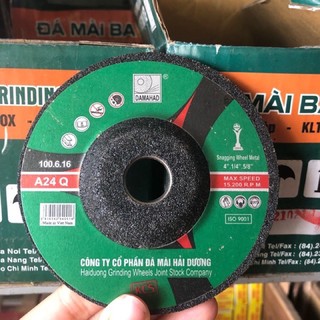 Đá mài sắt Hải Dương đường kính 100 và các cỡ khác 125-150-180( mài mối Hàn ) giá 1 viên