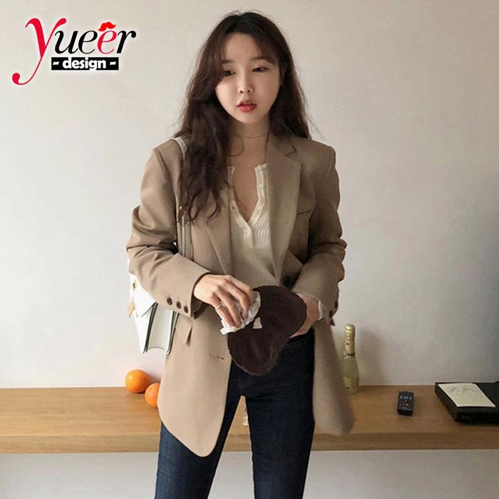 Áo Khoác Blazer Thời Trang Mùa Xuân Hàn Quốc Cho Nữ | BigBuy360 - bigbuy360.vn