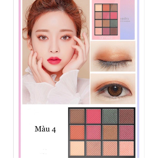 Bảng Phấn Mắt 12 Ô Lameila Color School Hàng Nội Địa Trung | BigBuy360 - bigbuy360.vn