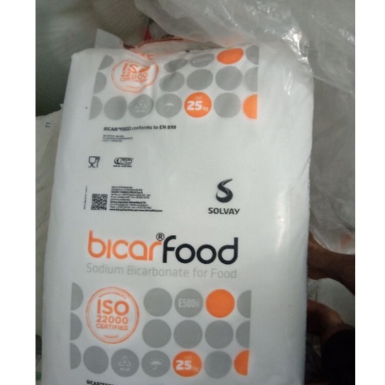 1 kG Baking Soda (NaHCO3), Bột Nở Làm Bánh, Xuất xứ Ý - Thái Lan