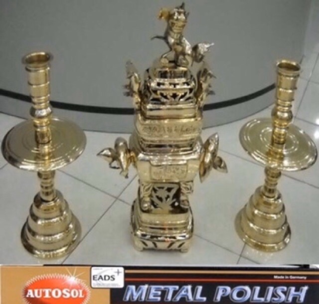 Kem đánh bóng kim loại Inox đồng Autosol Metal Polish 75ml Đức chính hãng