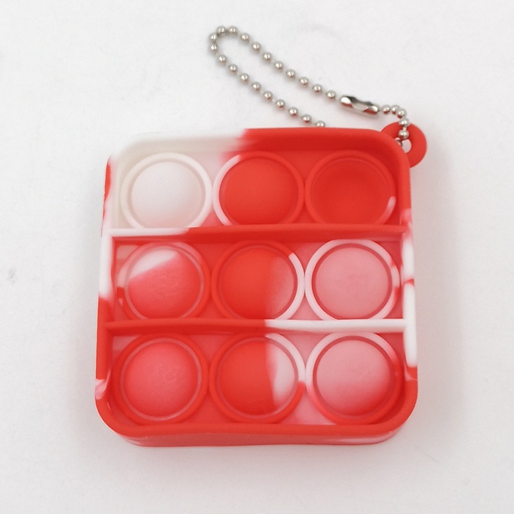 Móc Khóa Có Bong Bóng Đồ Chơi Giảm Căng Thẳng