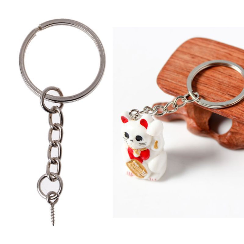 Set 50 Móc Khóa Bạc Làm Đồ Trang Sức