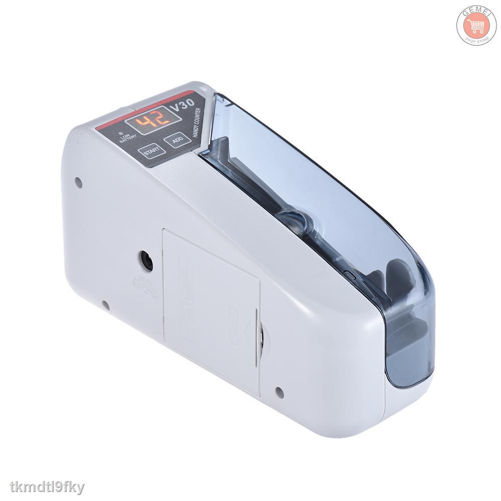 Nhập khẩu Máy đếm tiền mini cầm tay chạy bằng pin chuyên dụng