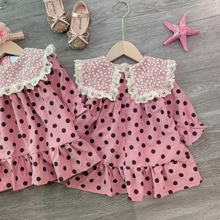 ĐẦM CHẤN BI TÍM HỒNG CHO BÉ