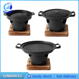 [Tấm nướng thịt nướng gia đình bằng cồn nướng Nhật Bản