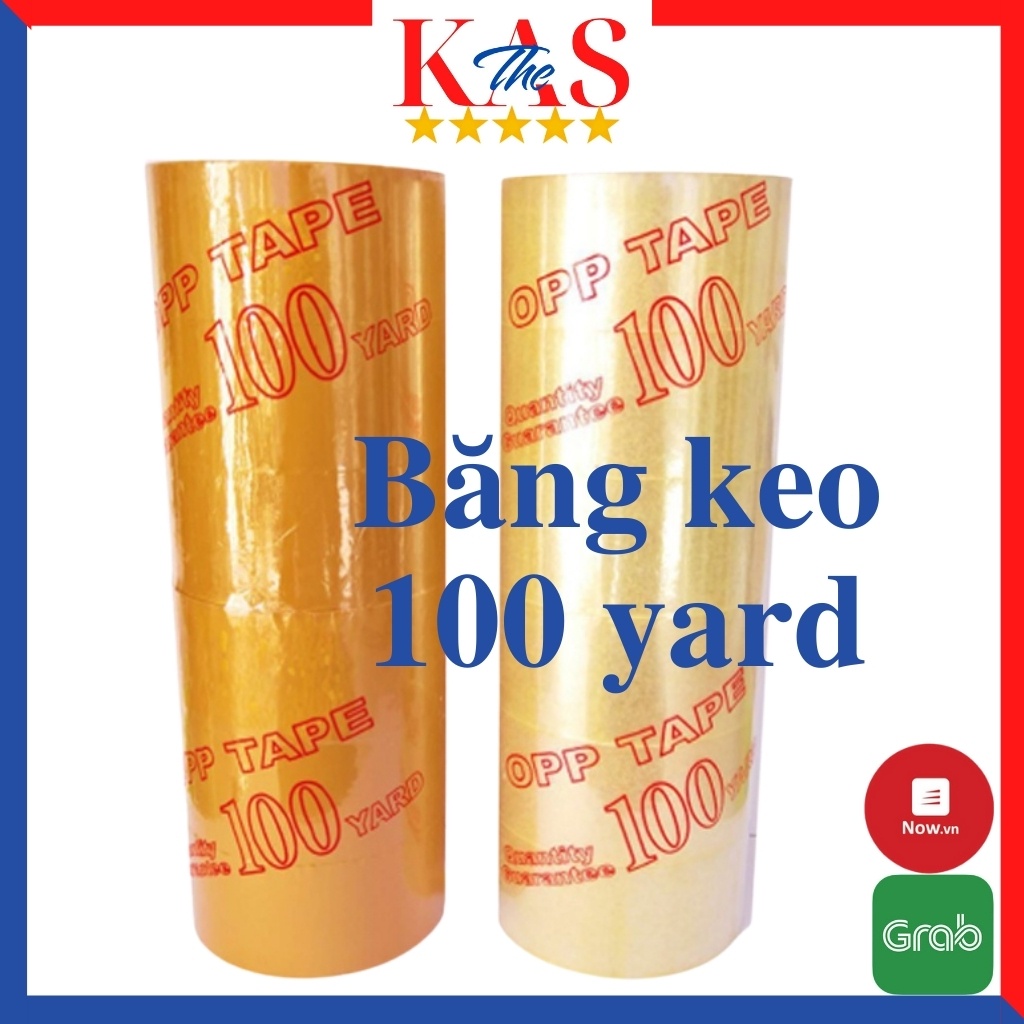 Băng keo đục, Băng dính trong (1 cuộn 100 Yard)