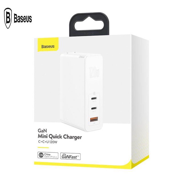 Bộ sạc nhanh đa năng Baseus GaN2 Pro Quick Charger 120W dùng cho Smartphone/ Tablet/ Macbook / Laptop