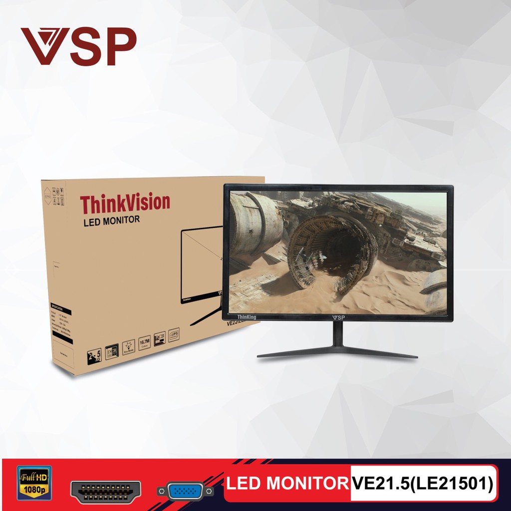 Màn hình LCD 22" VSP VE21.5 LE21501 Đen New 100% FullBox | BigBuy360 - bigbuy360.vn