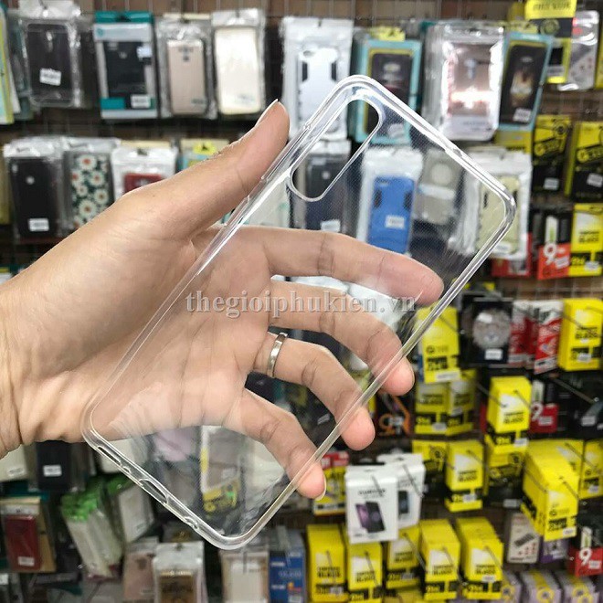 Hàng mới về Ốp lưng silicon dẻo trong Samsung Galaxy A50, A50S, A30s
