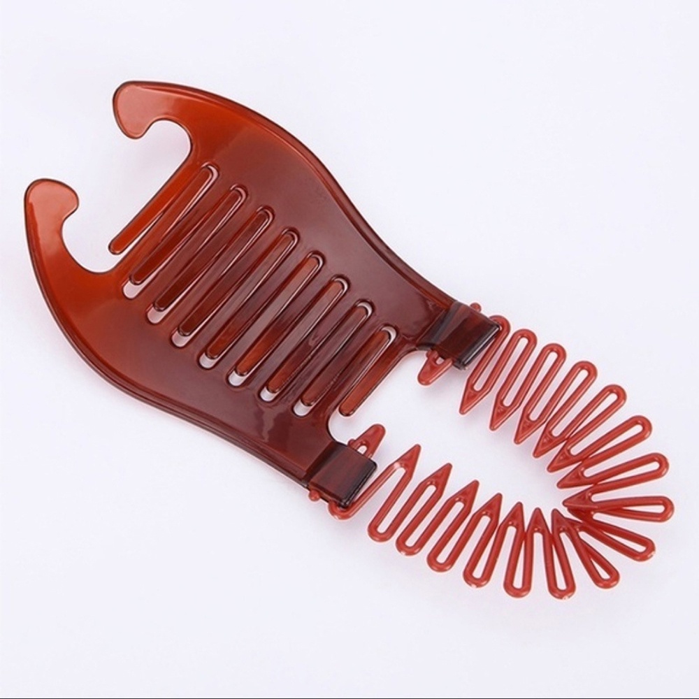 Dây Thun Buộc Tóc Đuôi Ngựa Co Giãn Kiểu Bện DIY Thiết Kế Đơn Giản Cho Nữ