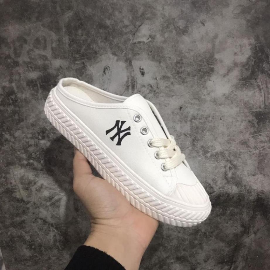 Giày Sục lười MLB ny các màu Hot Trend thể thao sneaker nam nữ, hàng Full box Full bill