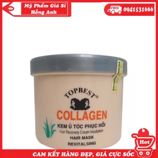 Kem Ủ Tóc Phục Hồi Collagen Topbest Giúp Tóc Suôn Mượt Chắc Khỏe Tự Nhiên