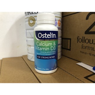 Viên canxi ostelin 130v_ ostelin vitamin d & calcium