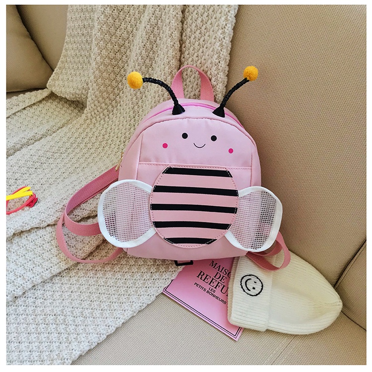 Balo Cho Bé Gái Bé Trai Mẫu Giáo ❤️ Ba lo Trẻ Em Hình Con Ong Ngộ Nghĩnh, Dễ Thương