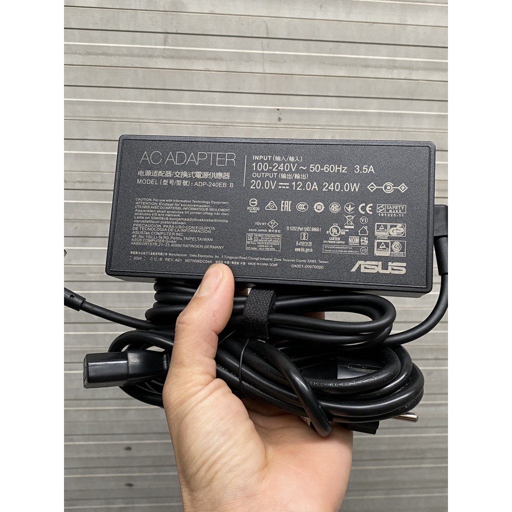 Adapter sạc pin cho laptop Asus 20.0V-12.0A 240W