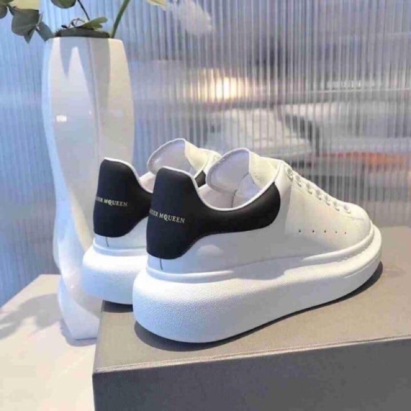 [Chuyên Sỉ] Giày Thể Thao Sneaker MCQ Gót Đen Nam Nữ Đẹp 2020 Full Size 38 Đến 43