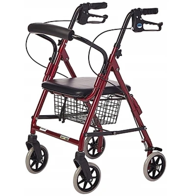 Xe đẩy tập đi, khung tập đi Lucass w14 có giỏ, có thắng, có bánh xe