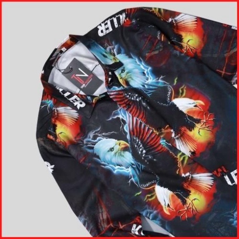 Áo Sơ Mi Nam Dài Tay ❤️FREESHIP❤️ Áo Sơ Mi Kiểu Hàn Quốc Họa Tiết Đẹp Chất Lụa Hàn Cao Cấp Dvin_fashion