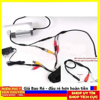 Micro thu âm thanh cho đầu thu ghi hình camera
