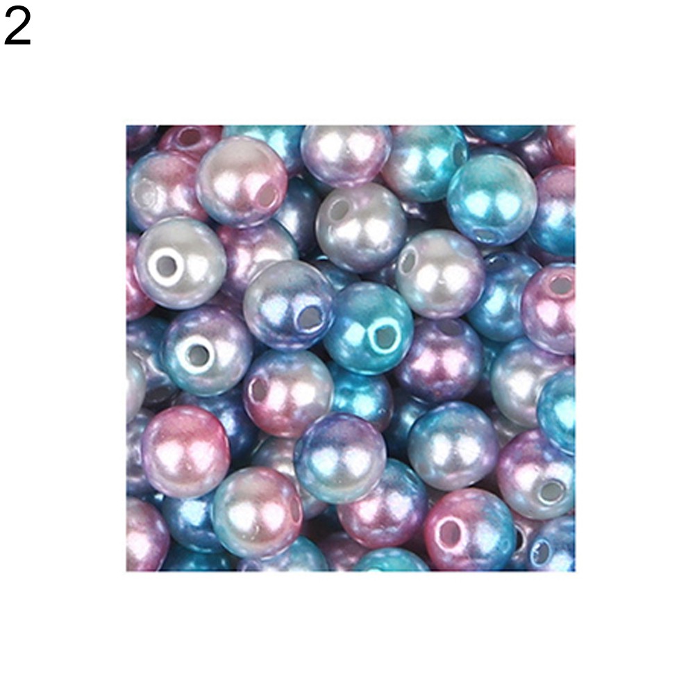 Túi Hạt Ngọc Trai Giả Lấp Lánh O10-4 / 6 / 8 / 10mm Tự Trang Trí Móng Tay