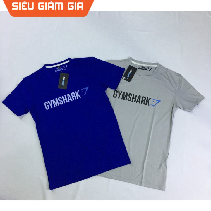 Áo Gym Shark thể thao ôm body thoáng mát thấm mồ hôi co giãn 4 chiều tập gym đi dạo thoải mài không nhăn xù