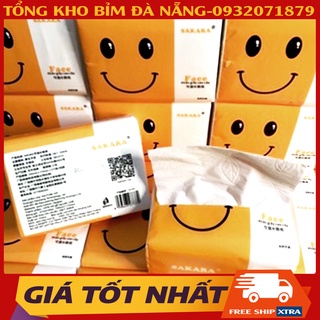 HÀNG CHÍNH HÃNG- Thùng 30 Gói giấy ăn Sakara siêu dai siêu mịn