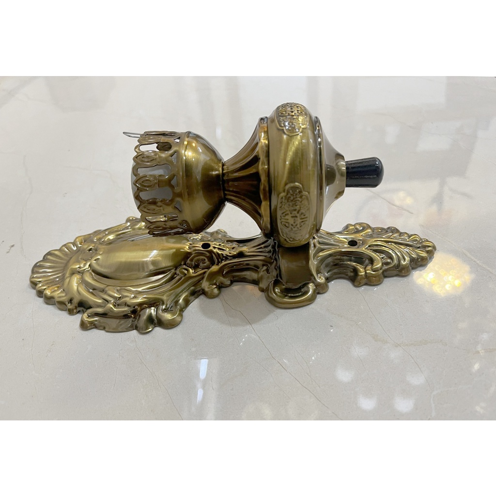 Đèn Tường Trang Trí Hình Đèn Dầu Trang trí nội thất, phòng thờ MÃ 6605 cổ điển sang trọng
