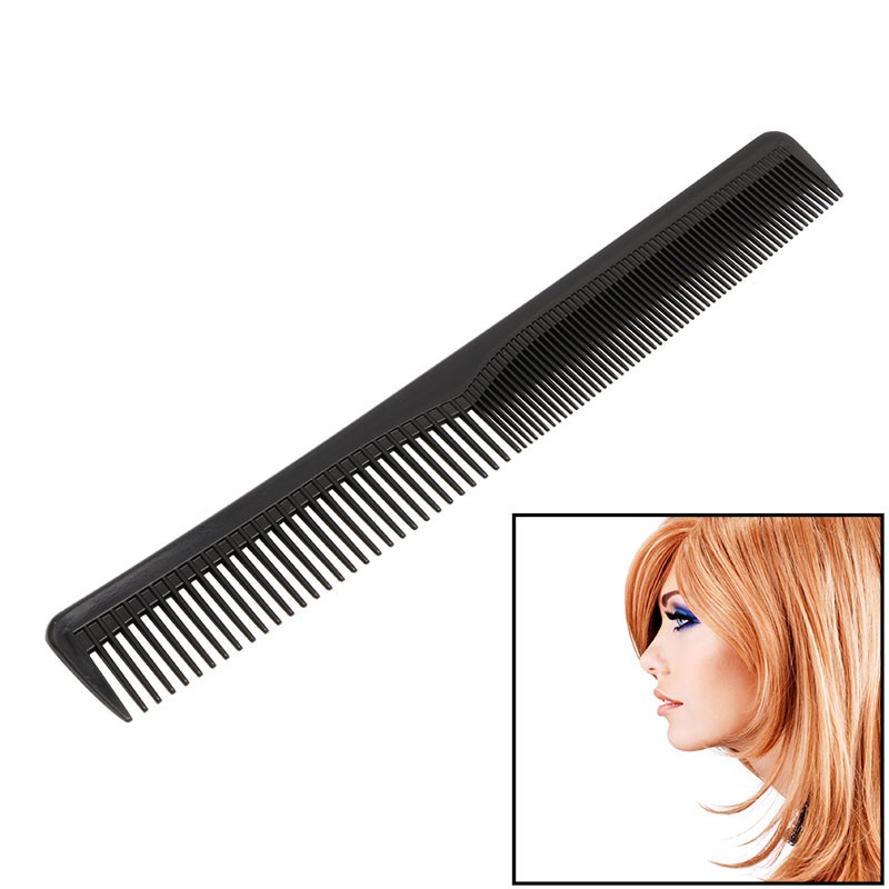 Lược nhựa chải tóc chịu nhiệt tĩnh điện tiện dụng 17.5x2.5cm D2H9