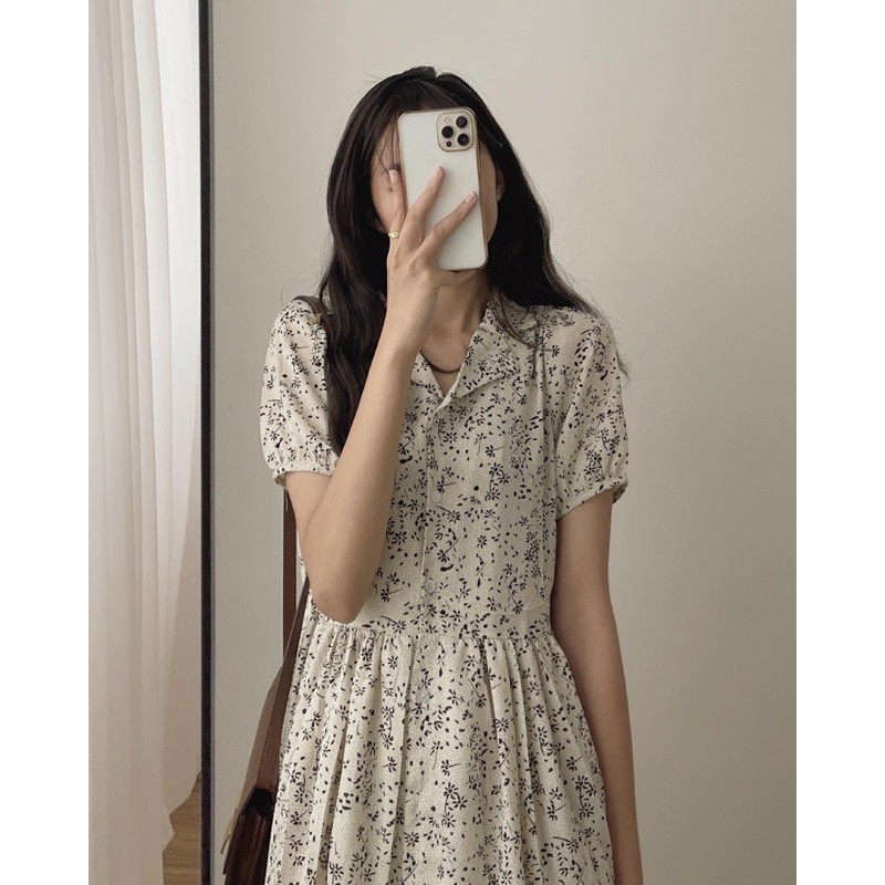 [Mã SKAMFA06 giảm 10% tối đa 50K đơn 0Đ] váy hoa nhí 6376 | BigBuy360 - bigbuy360.vn