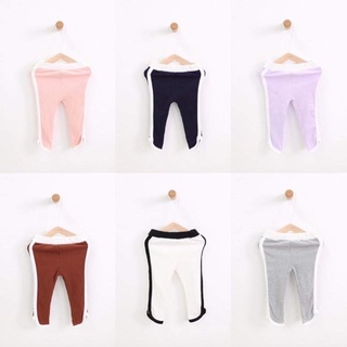 QUẦN LEGGING THUN GÂN PHỐI VIỀN HÀNG QC SIÊU ĐẸP CHO BÉ