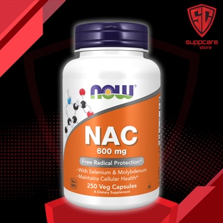 Now foods n-acetyl-cysteine - viên uống thải độc gan bảo vệ gan 600mg