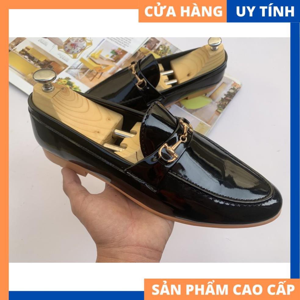 GIÀY TÂY NAM ĐẾ VÀNG KHÓA VÀNG LỊCH LÃM [HÀNG ĐẸP]