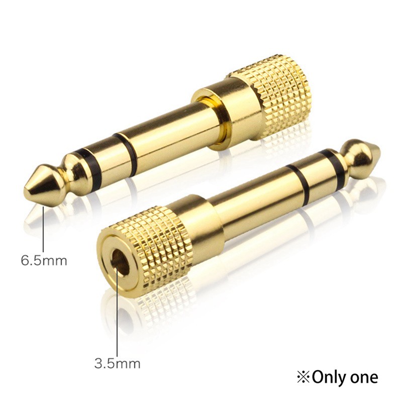 Jack Cắm Kết Nối Âm Thanh 3.5 Chuyển Từ 6.5mm Male Sang 3.5mm Female | WebRaoVat - webraovat.net.vn