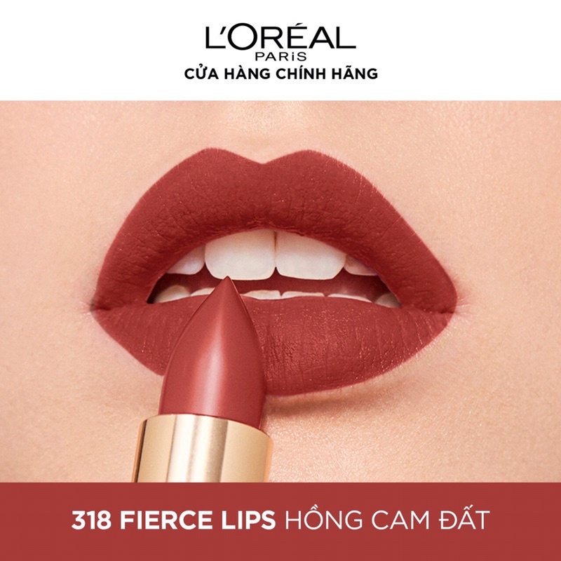 Son Loreal color riche lipcolour vỏ vàng