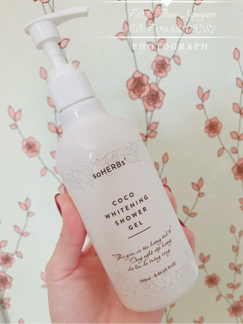 Sửa tắm body COCOWHITENINGSHOWERGEL