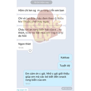 Rong biển kẹp hạt (500 gram)