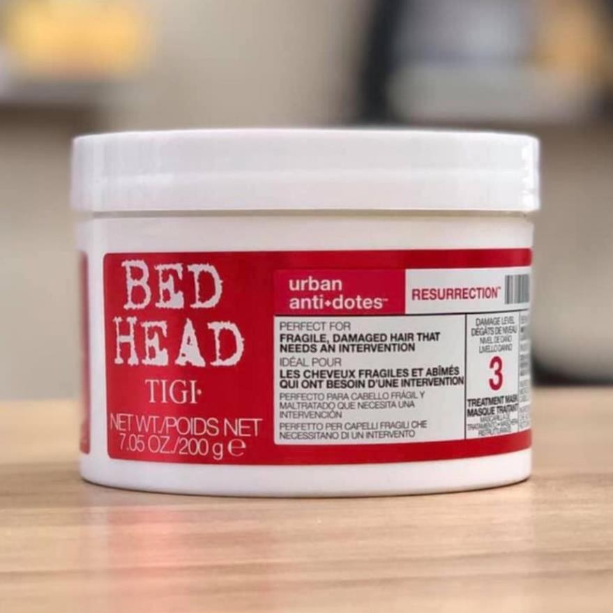 [Chính Hãng] Kem Hấp Ủ Tóc Tigi Đỏ - Phục Hồi Tóc Hư Tổn Lever 3 | BigBuy360 - bigbuy360.vn