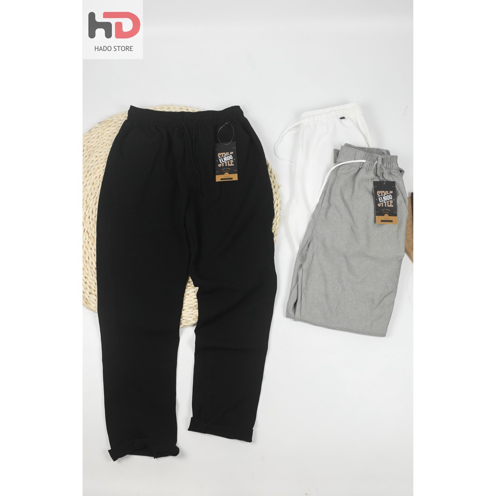 Quần Đũi Dài Nam Hado Ống Suông, Cạp Chun ,Khuy Cài Chất Mát Mạc Hè 2021 Cao Cấp | BigBuy360 - bigbuy360.vn