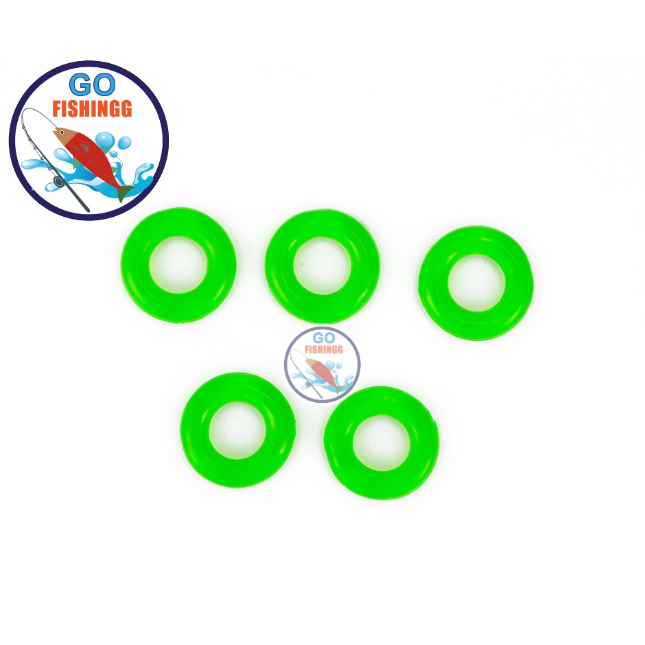 Combo 5 Vòng cao su chặn gác cần câu 4m5/ 5m4/ 6m3/ Cao su chặn gác/ Nhẫn cần tay