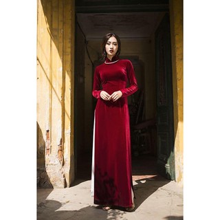 Vải áo dài nhung