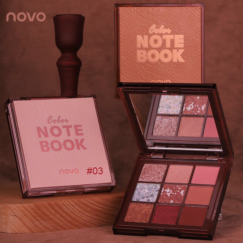 [ Nội Địa Trung ] Bảng mắt 9 ô Novo Note Book (N5324)